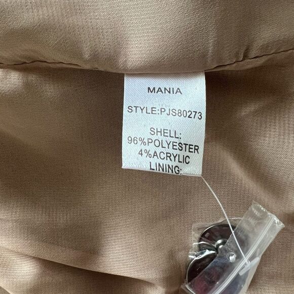 Mischa Barton Charlotte Jacket Taupe Size M NWOT - Picture 6 of 7